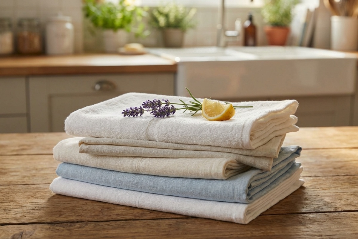 Namačem masne, zaprljane kuhinjske krpe na 30 minuta – i one su kao nove: potrebna su samo 2 sastojka i voda detail 3