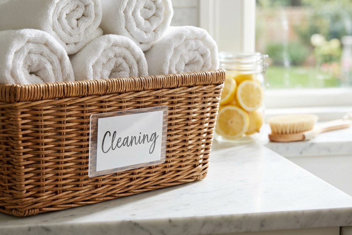 Rješenje za pohranu kuhinjskih krpa koje ih drži savršeno organiziranima detail 3