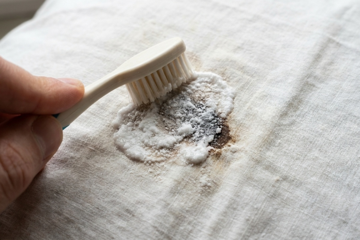 Najlakši način za čišćenje jastuka koristi samo sodu bikarbonu i vodikov peroksid—Evo kako detail 3