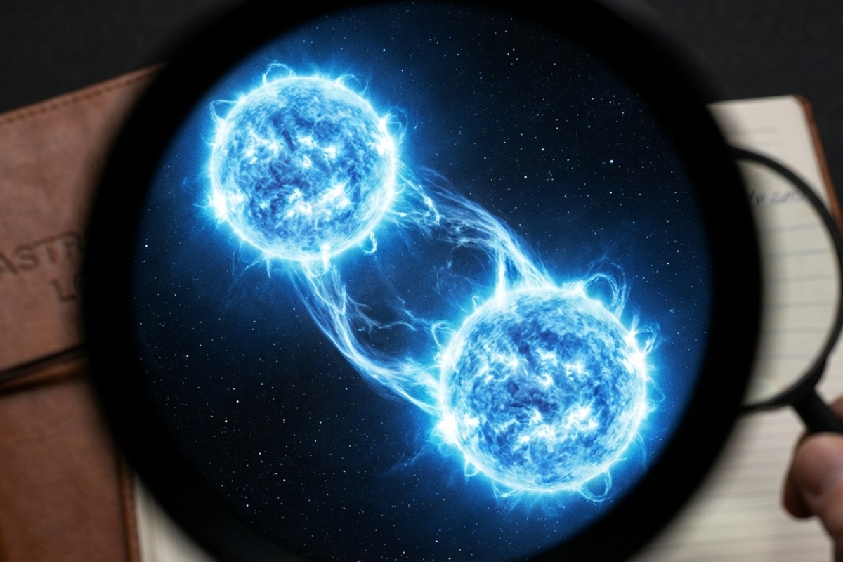 Dvije ogromne zvijezde približile su se Suncu. Velike i vruće detail 3