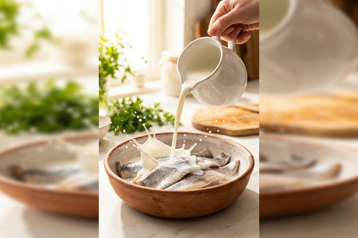 Haringe namačite točno ovoliko. Bit će mekane i prikladno slane detail 3