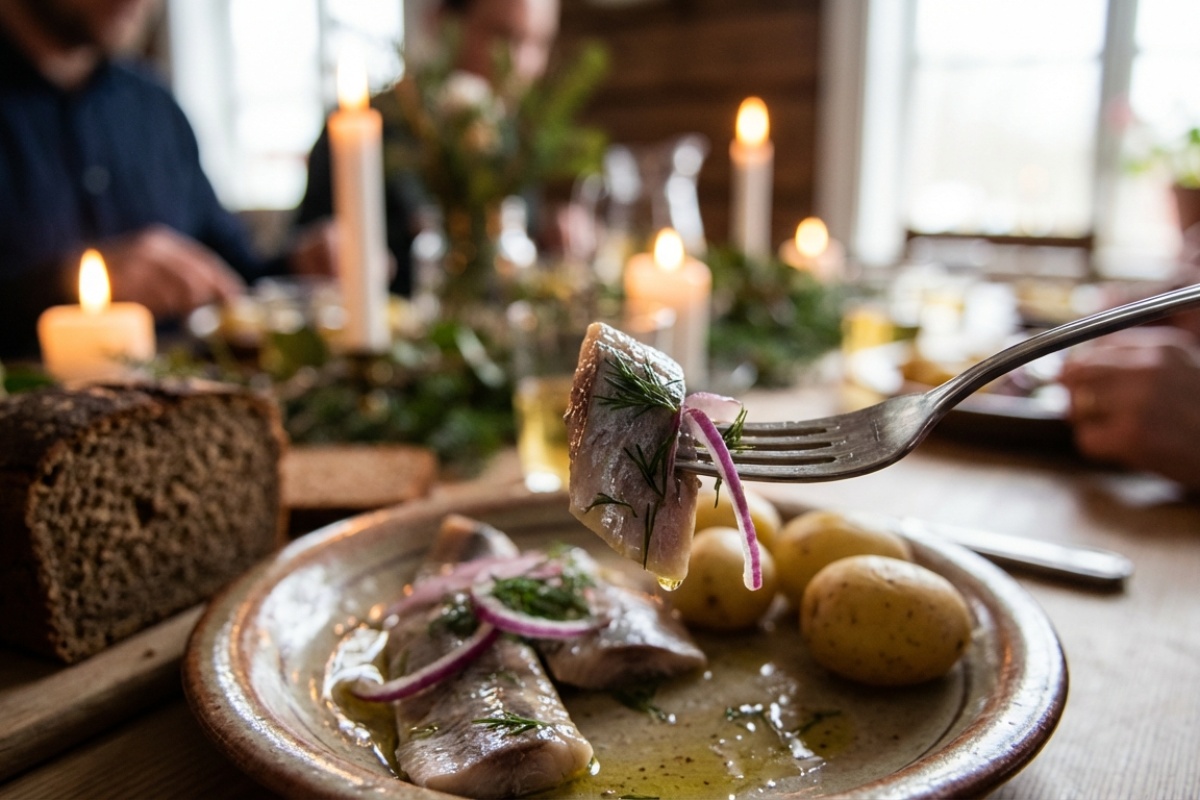 Stavite u staklenku i prelijte uljem. Idealne haringe za blagdane detail 3