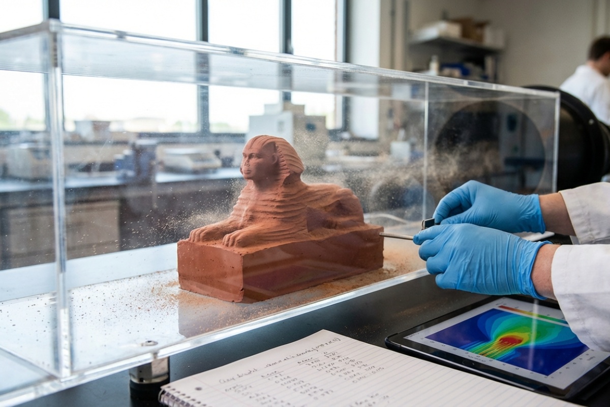 Kako je zapravo izgrađena Sfinga: znanstvenici napravili proboj nakon desetljeća rasprava detail 3