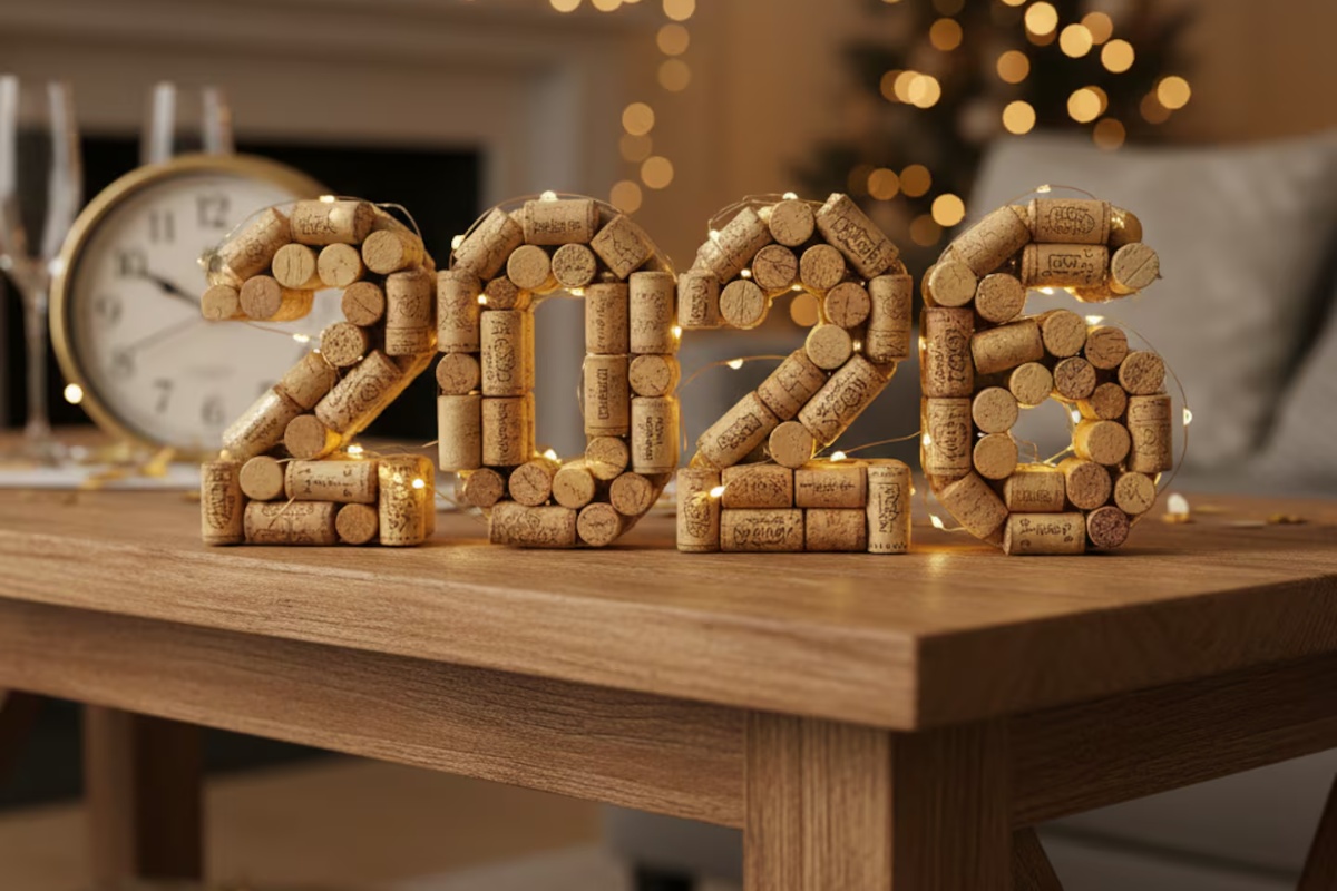 Ako ste sačuvali vinske čepove, nemojte ih bacati: 3 ideje za ukrašavanje za Novu godinu 2026. detail 3