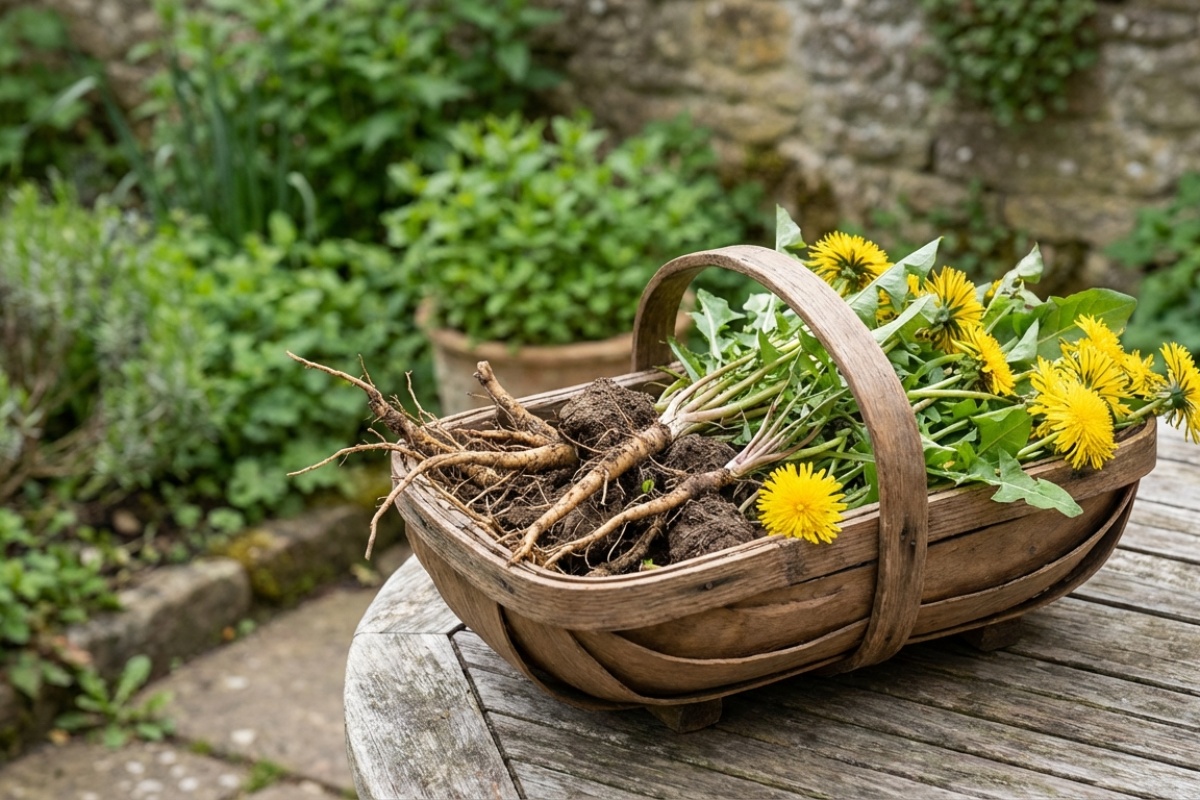 Kako uzgojiti maslačak (Taraxacum): Hranjivo, gorko zelje i korijenje detail 3