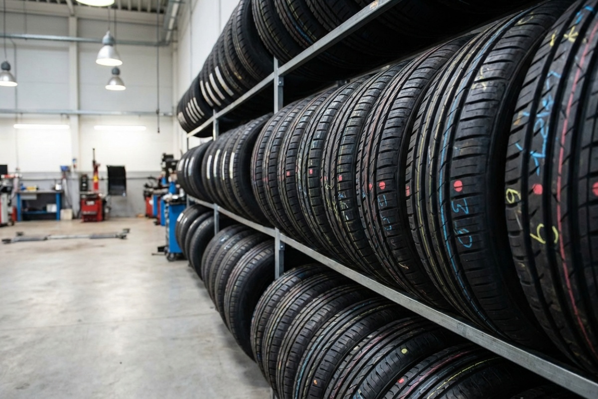 Žute ili crvene točke na gumama automobila: što znače i čemu služe detail 3