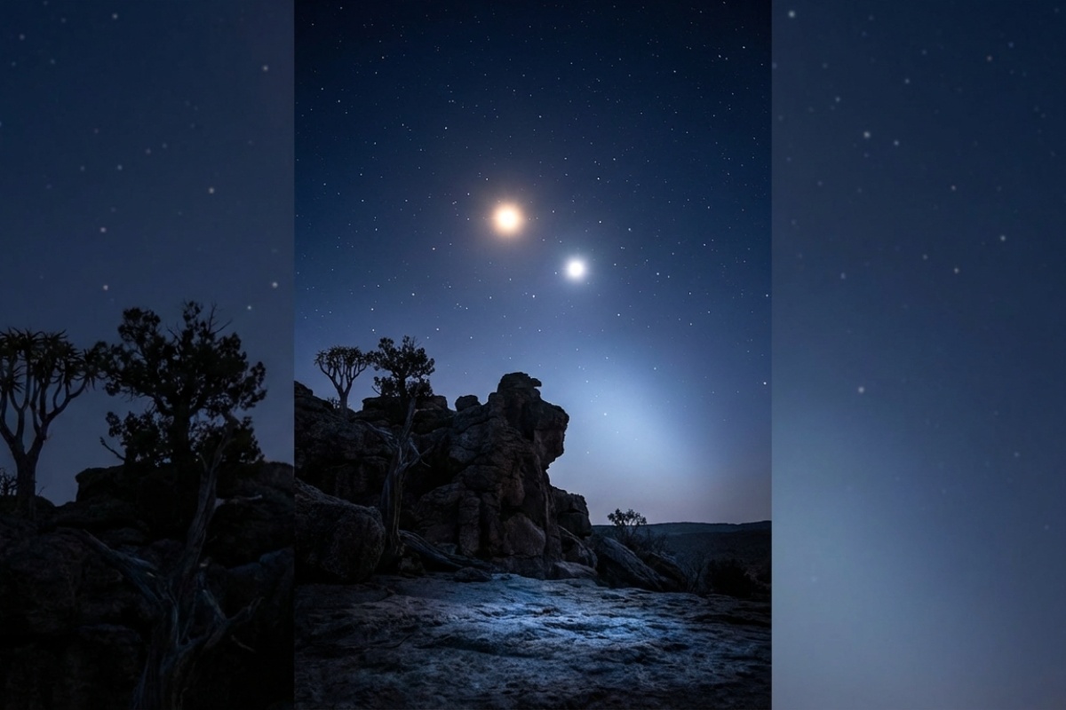 Dvije ogromne zvijezde približile su se Suncu. Velike i vruće detail 4