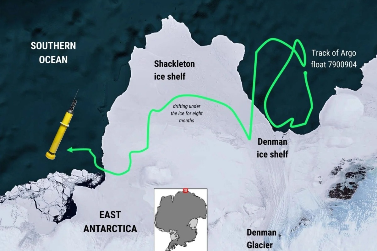 Proveo je osam mjeseci pod ledom Antarktike. Sada otkriva tajne ove regije detail 4