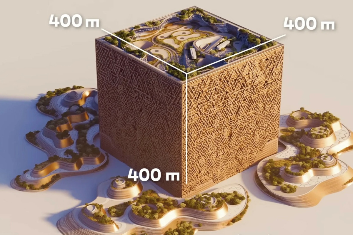 U tijeku je izgradnja najveće zgrade na svijetu. Gigantski projekt vidljiv sa satelita detail 5