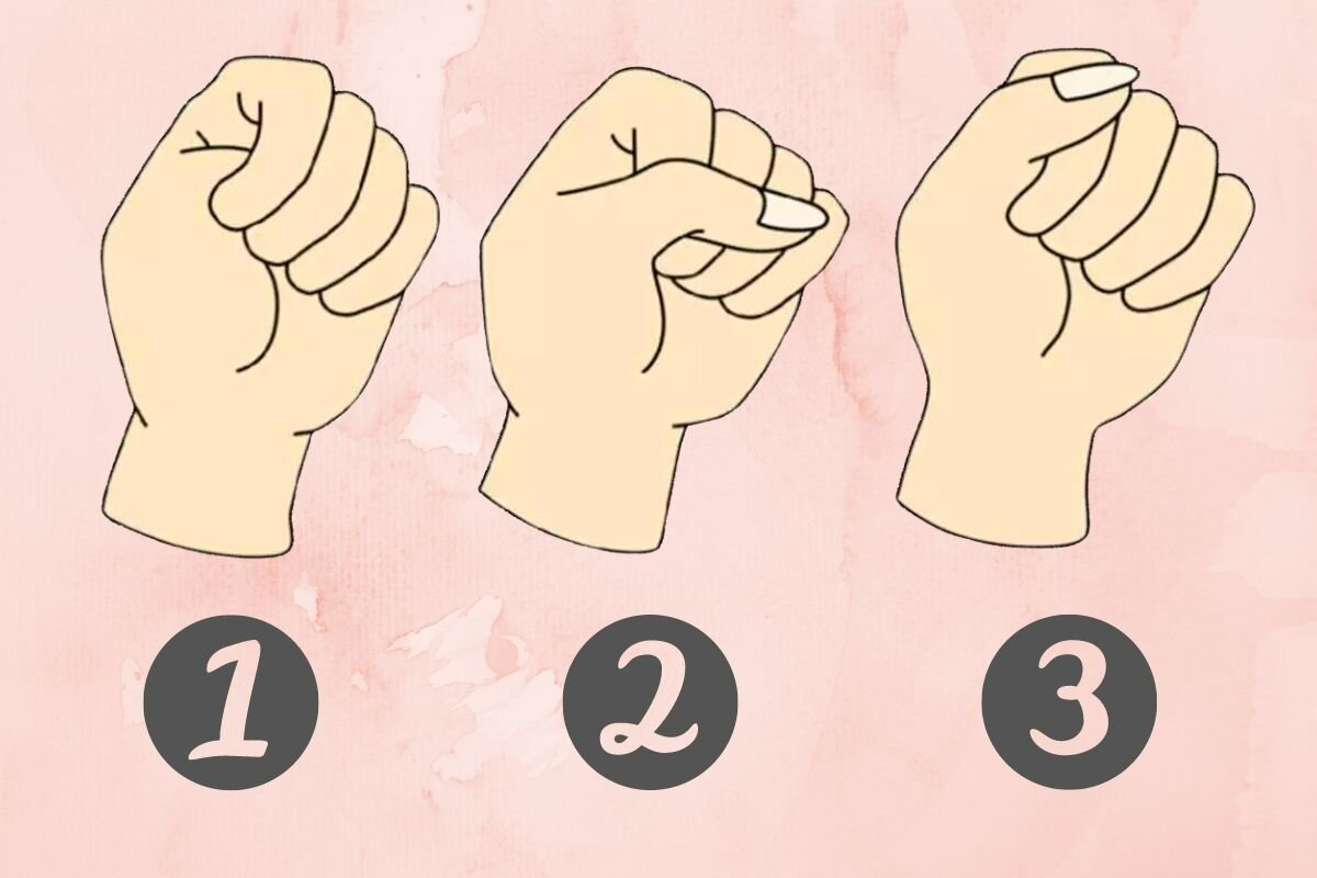 Test della personalità: il pugno chiuso rivela i segreti del tuo carattere