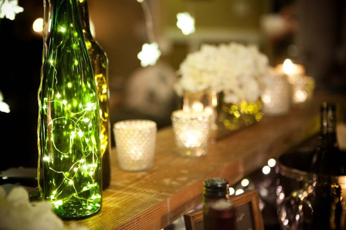 Recikliranje: sačuvajte bocu šampanjca i pretvorite je u prekrasnu dekoraciju za Novu godinu detail 1