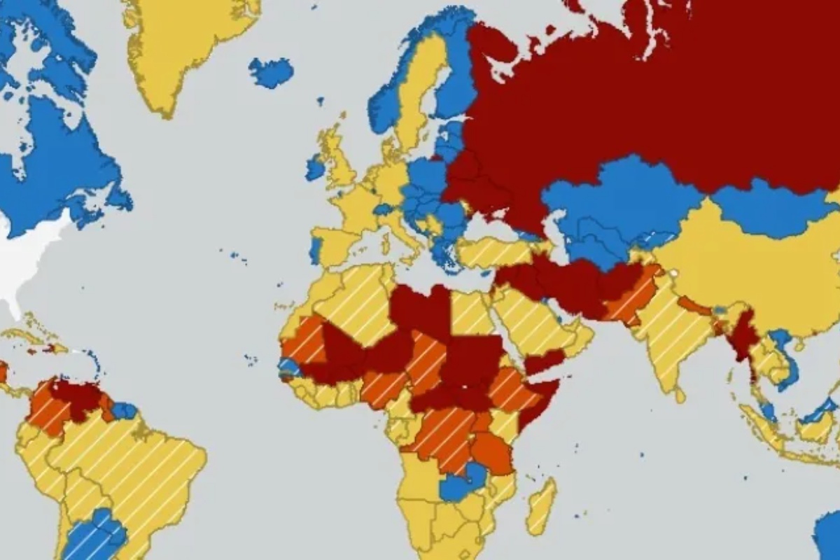 HRVATSKA NA POSEBNOJ LISTI: Amerikanci objavili nove karte sigurnosti za putovanja, evo što savjetuju svojim građanima detail 1
