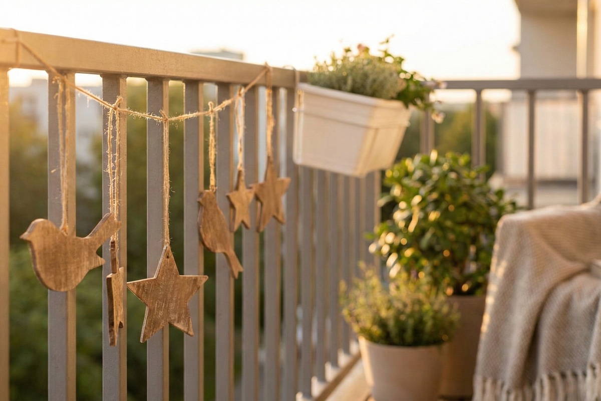 Vješanje drvenih silueta na balkon: zašto se preporučuje i čemu služi detail 1