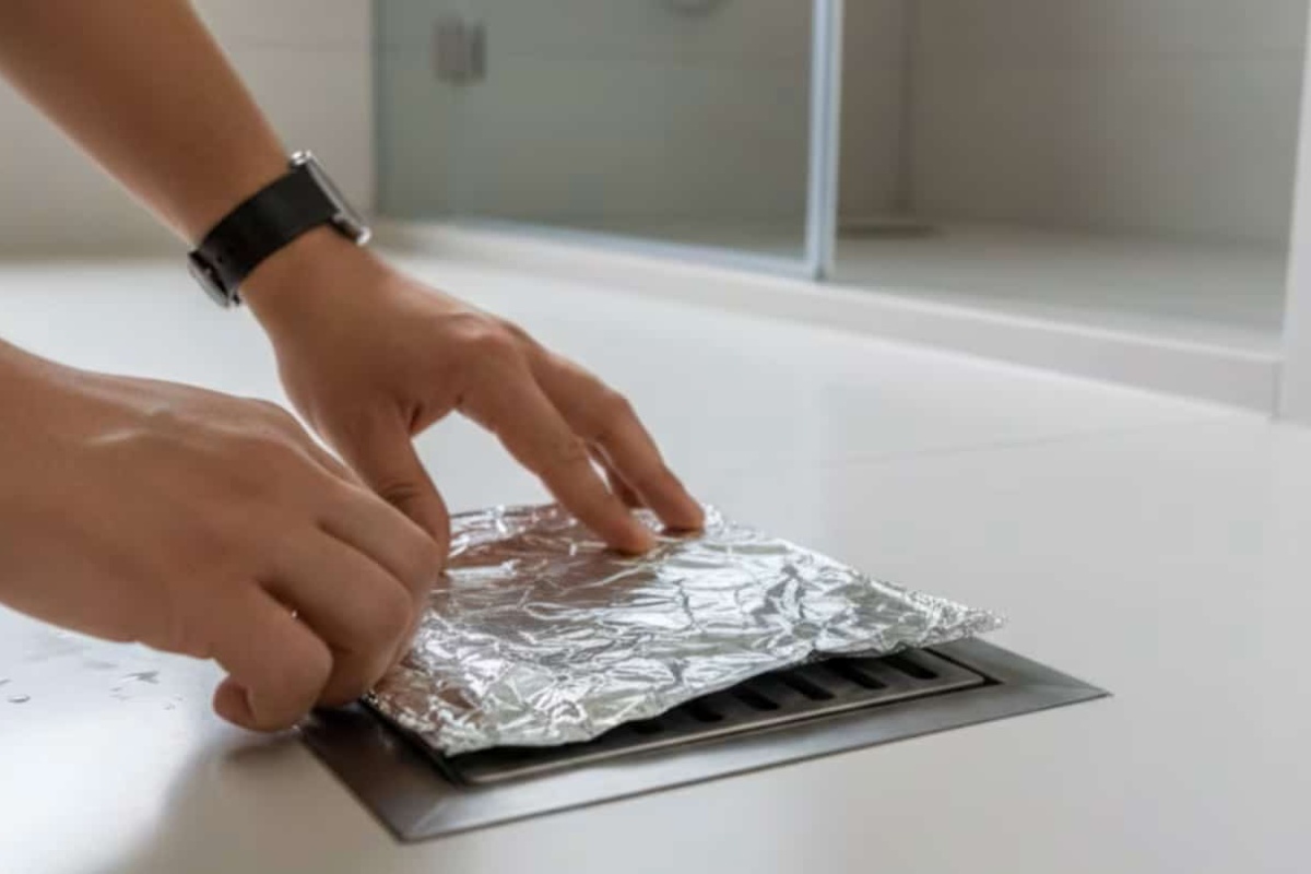 Kako zatvoriti ventilacijske otvore u kući aluminijskom folijom: zašto se to preporučuje i čemu služi detail 1
