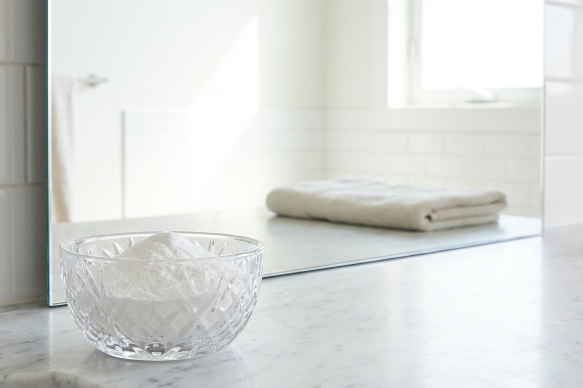 Stavila sam samo 1 zdjelicu ovoga u kupaonicu – i moje se ogledalo više nikada ne magli nakon tuširanja