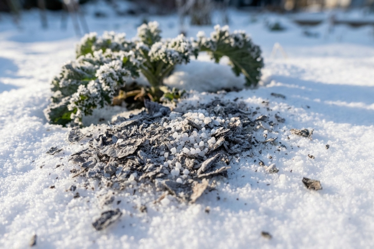 Dok snijeg leži u vrtu – nanesite ovo ispod ribizla: 1 tajna zimskog prihranjivanja za gigantski urod