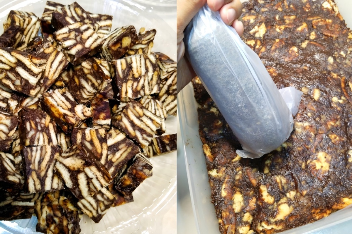 Mekan i ukusan Batik kolač. Koristite ovu metodu kako bi ostao sočan, a uzorci prekrasni! detail 2