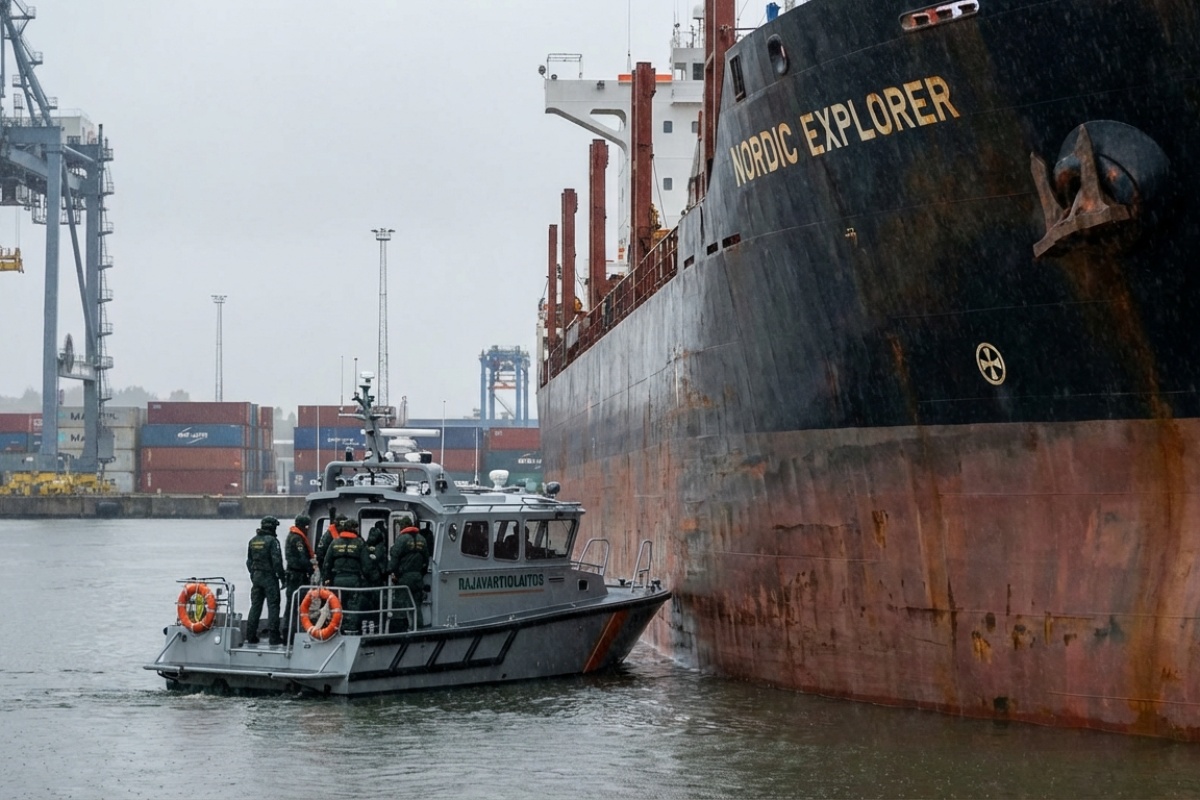 Viralni skandal u Finskoj: Brod iz Rusije optužen za sabotažu podmorskih kablova u Baltičkom moru!